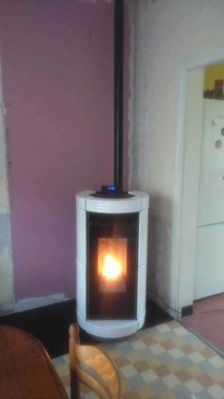 Pose poêle à granulés près de Foix