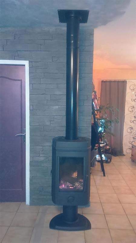 Système de chauffage à granulés près de Foix