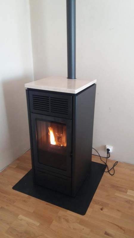 Système de chauffage à granulés près de Foix